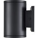 Vegas LED 7 inch Powder Coated Black Outdoor Wall Sconce